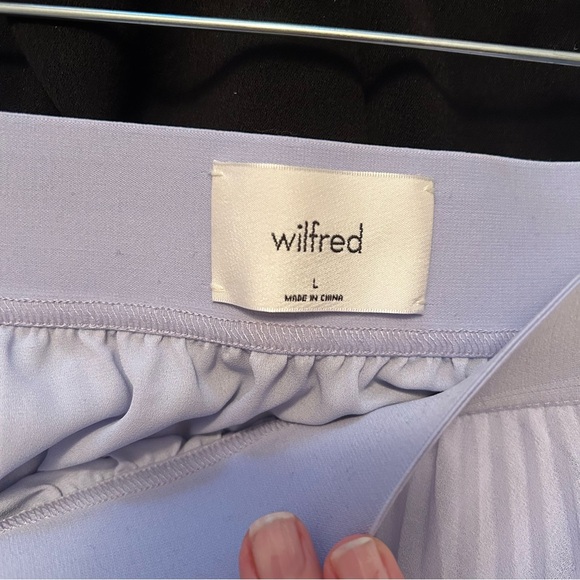 Wilfred Aritzia size L women’s pale violet Twirl midi/maxi length skirt NWT! - Picture 8 of 9